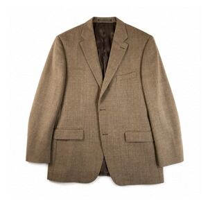 S.‎ Cohen Montreal Performance Brown Wool Blazer Sport Coat Urgel 44R Mens
